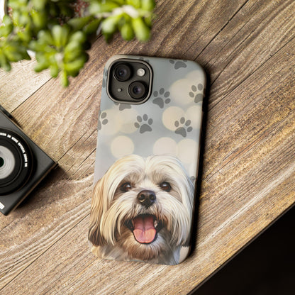Lhasa Apso Phone Case by Tough Cases (Apple iPhone, Samsung Galaxy, and Google Pixel)