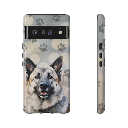 Norwegian Elkhound by Tough Cases (Apple iPhone, Samsung Galaxy, and Google Pixel)