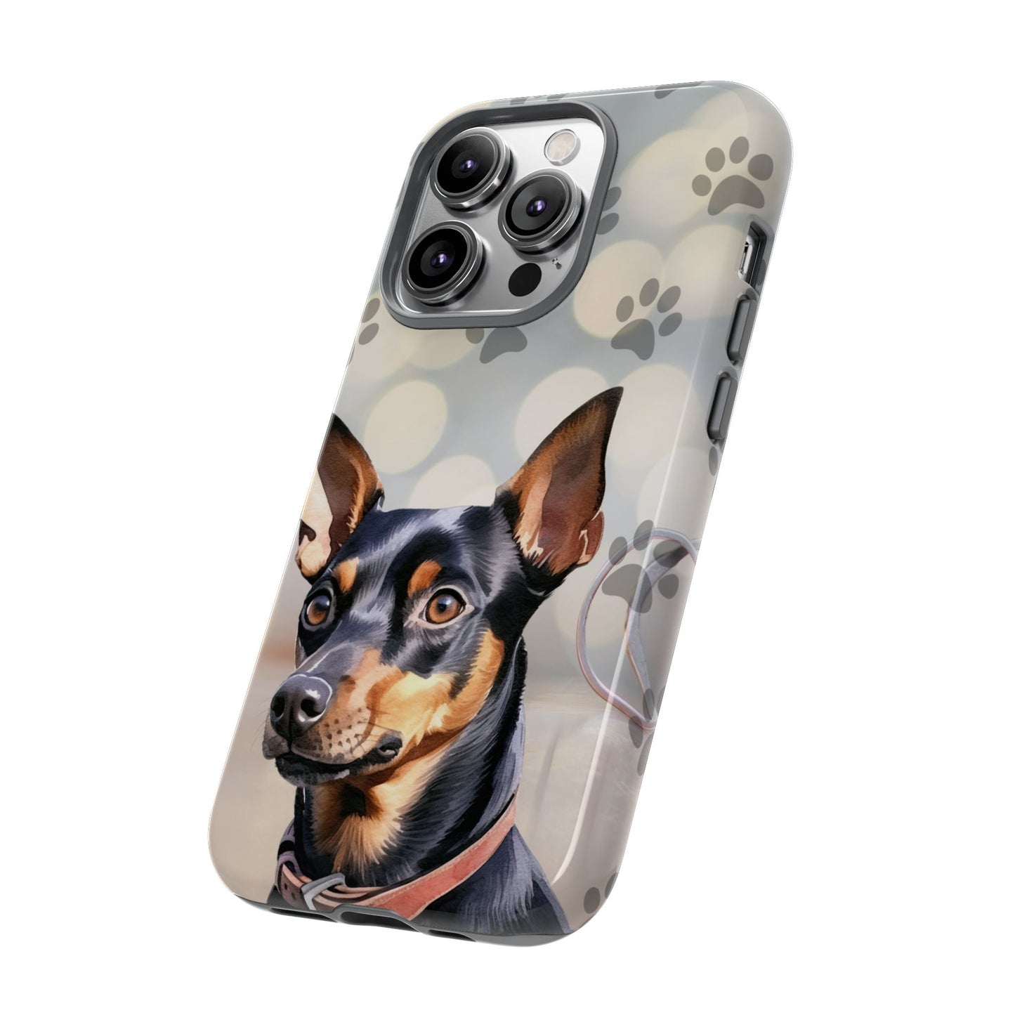 Miniature Pinscher by Tough Cases (Apple iPhone, Samsung Galaxy, and Google Pixel)