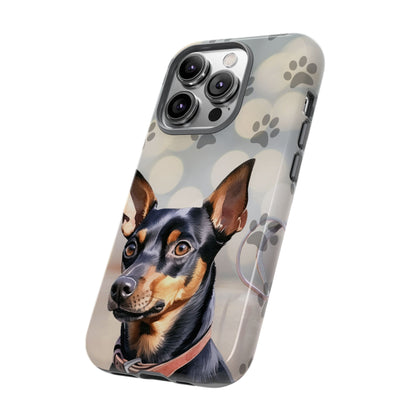 Miniature Pinscher by Tough Cases (Apple iPhone, Samsung Galaxy, and Google Pixel)