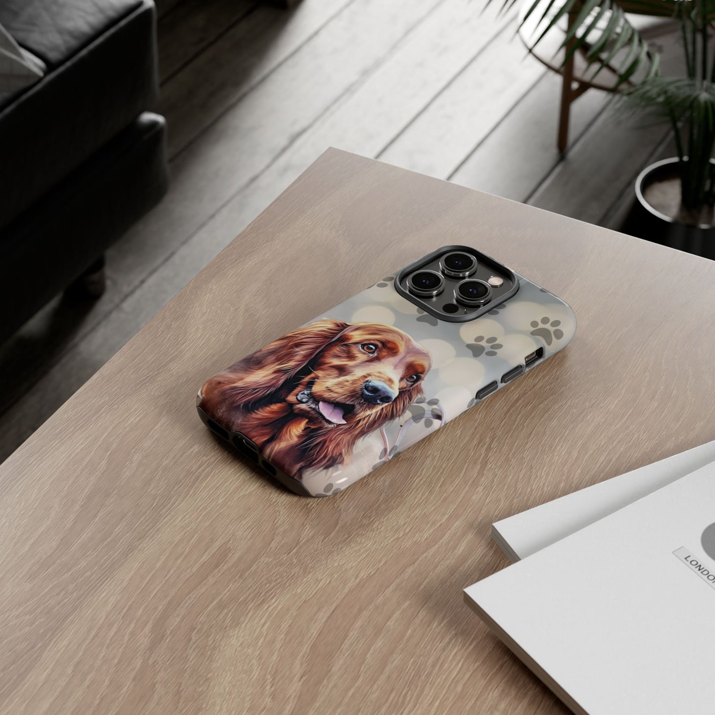 Irish Setter Phone Case by Tough Cases (Apple iPhone, Samsung Galaxy, and Google Pixel)