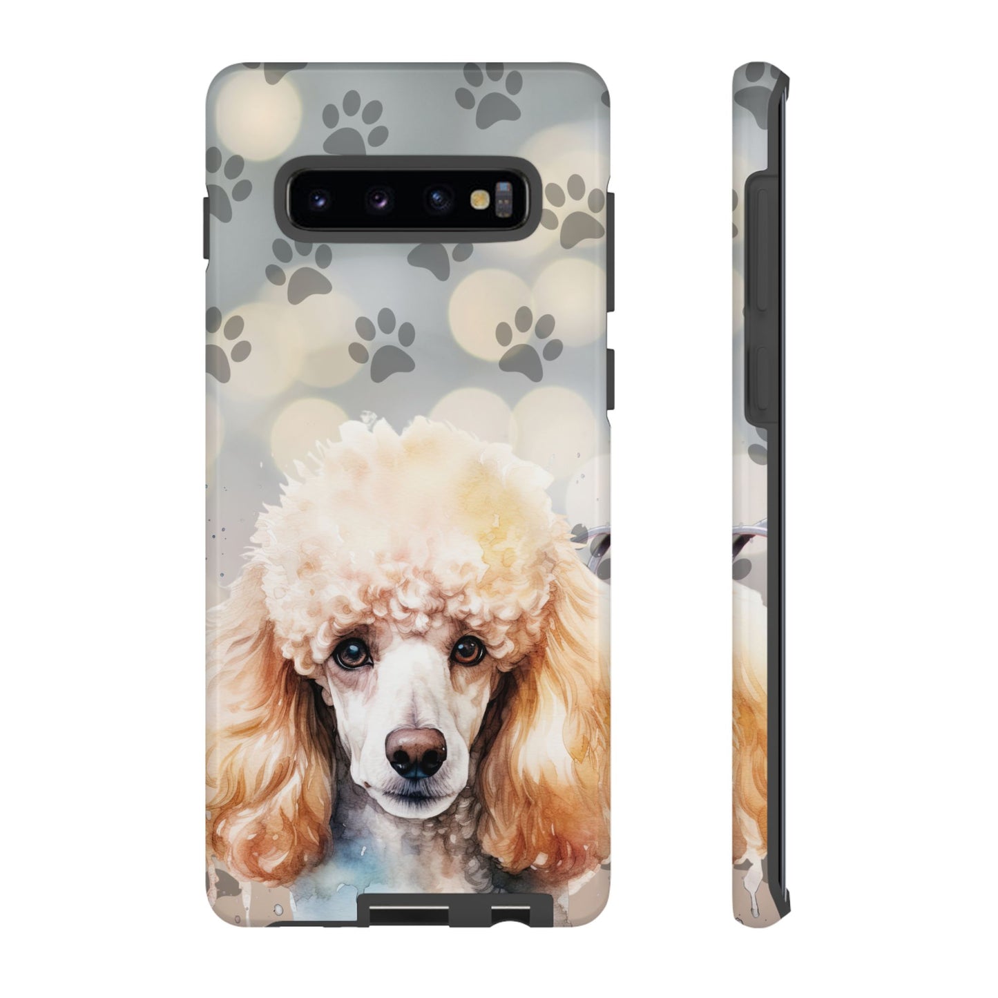 Poodle Phone Case by Tough Cases (Apple iPhone, Samsung Galaxy, and Google Pixel )