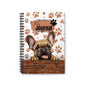 French Bulldog Spiral Notebook - Ruled Line