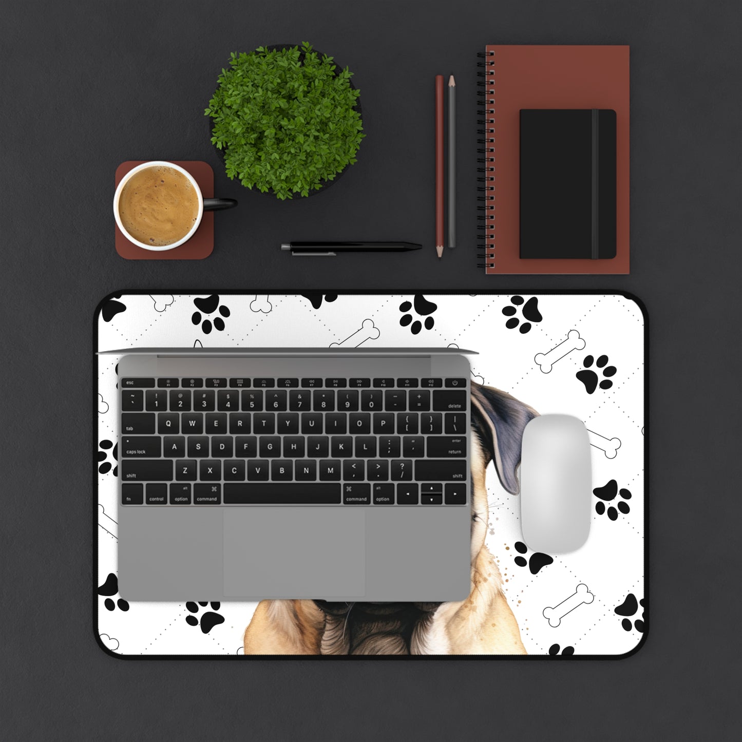 Pug Desk Mat