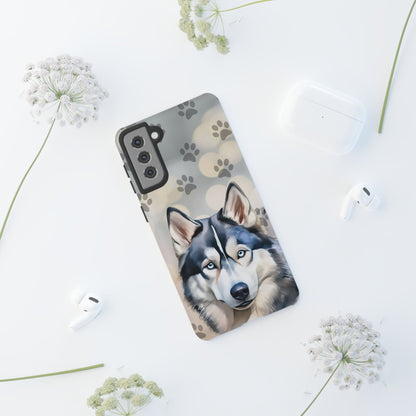 Siberian Husky Phone Cases by Tough Cases (Apple iPhone, Samsung Galaxy, and Google Pixel)