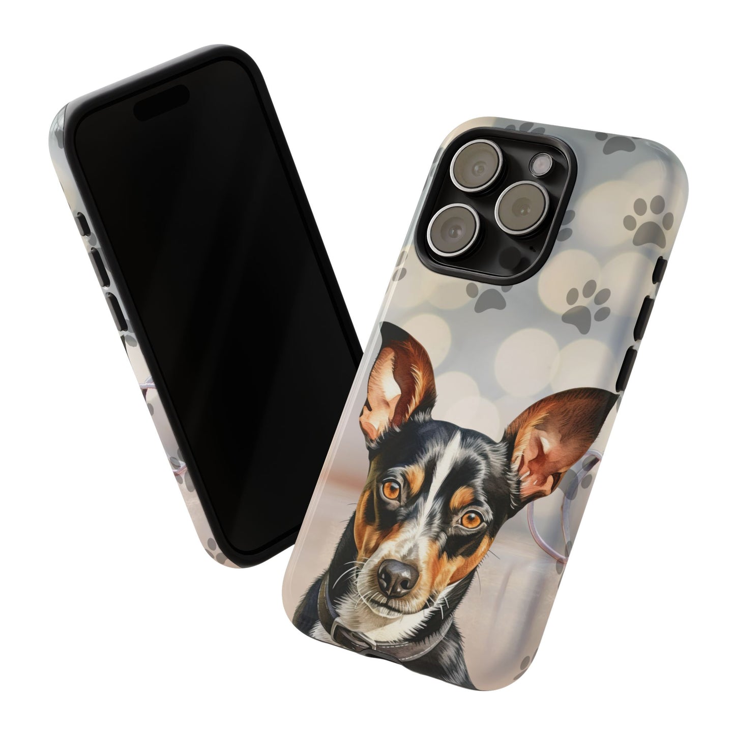 Rat Terrier by Tough Cases a (Apple iPhone, Samsung Galaxy, and Google Pixel)