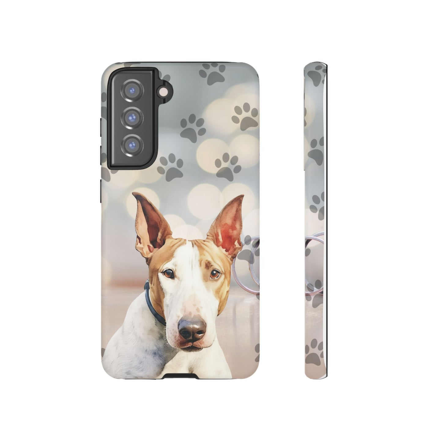 Bull Terrier Phone Case by Tough Cases (Apple iPhone, Samsung Galaxy, and Google Pixel)