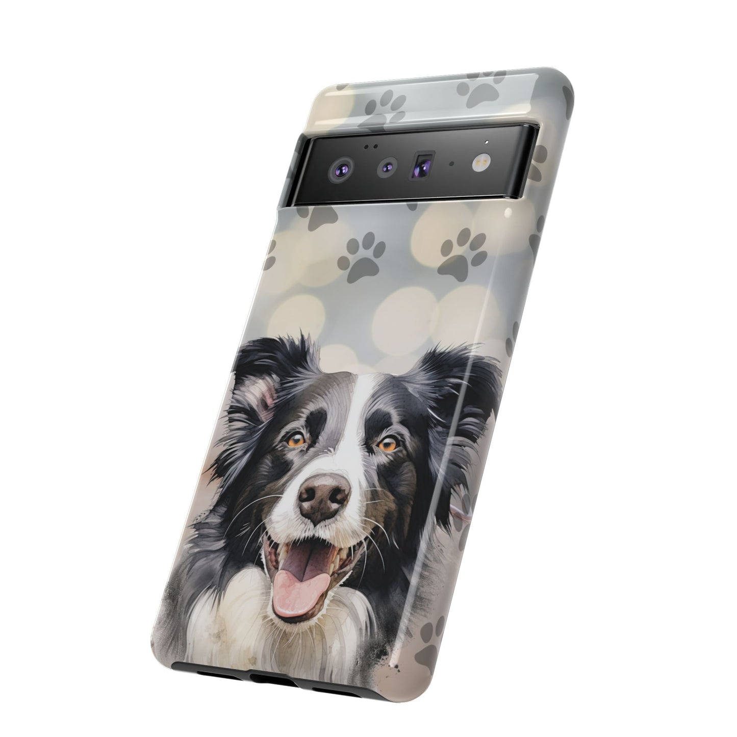 Border Collie Phone Case by Tough Cases (Apple iPhone, Samsung Galaxy, and Google Pixel)