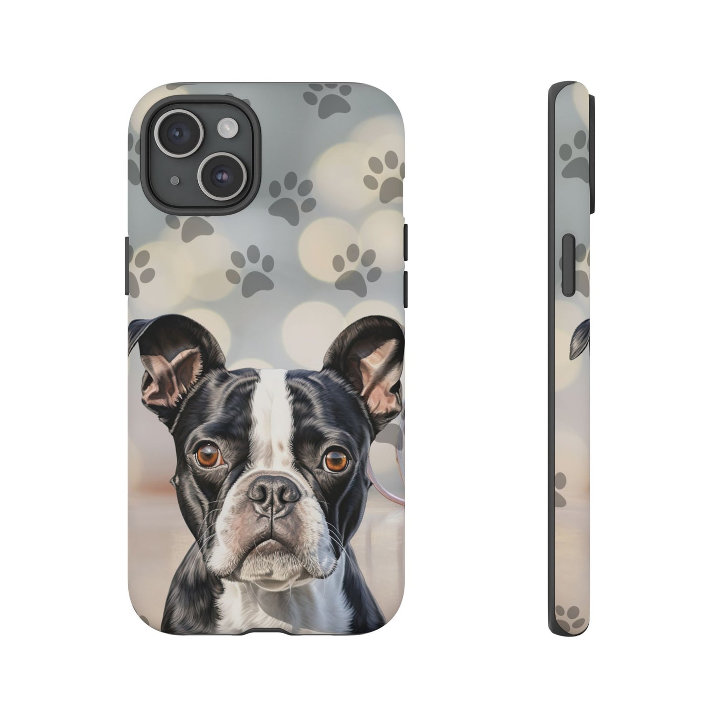 Boston Terrier Phone Case by Tough Cases (Apple iphone, Samsung galaxy, Google Pixel) Boston Terrier