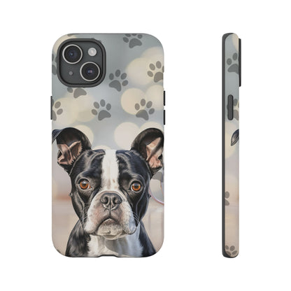 Boston Terrier Phone Case by Tough Cases (Apple iphone, Samsung galaxy, Google Pixel) Boston Terrier