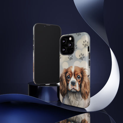 Cavalier King Charles Spaniel phone case by Tough Cases (Apple iPhone, Samsung Galaxy, and Google Pixel)