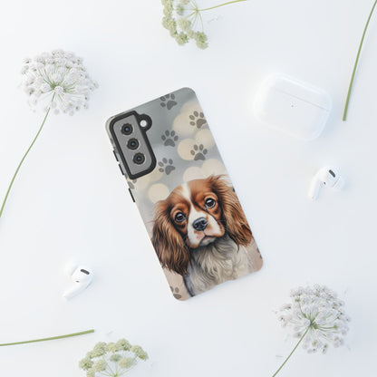 Cavalier King Charles Spaniel phone case by Tough Cases (Apple iPhone, Samsung Galaxy, and Google Pixel)