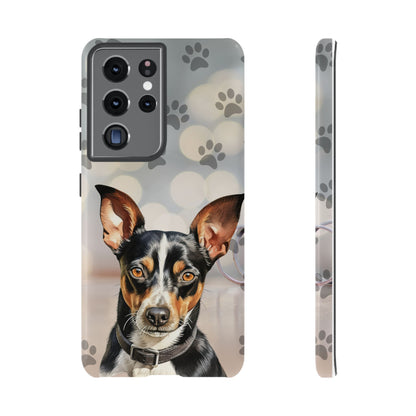 Rat Terrier by Tough Cases a (Apple iPhone, Samsung Galaxy, and Google Pixel)