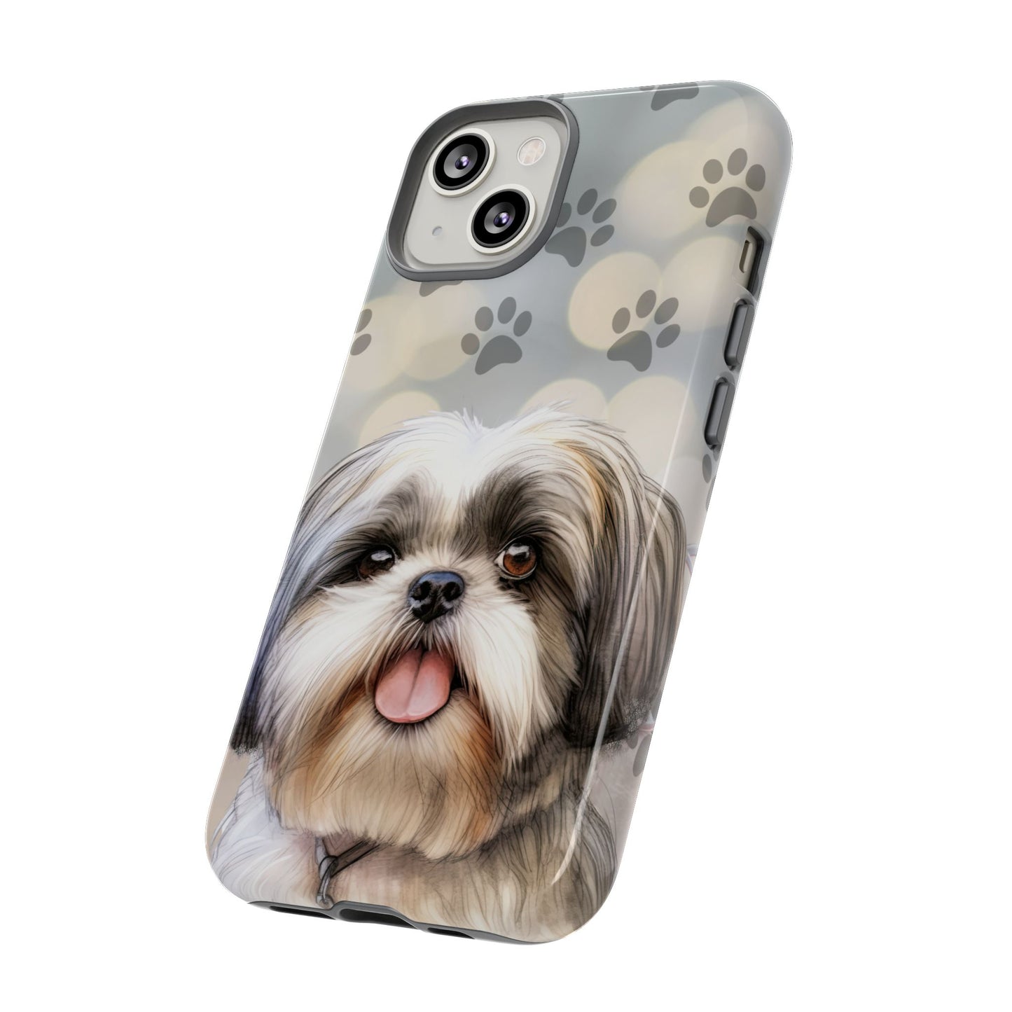 Shih Tzu iPhone 15 Case by Tough Cases (iPhone 15, Pro, Plus and Pro Max)