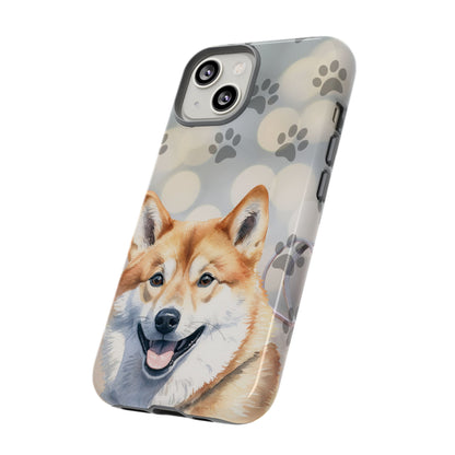 Shiba Inu Phone Case by Tough Cases (Apple iPhone, Samsung Galaxy, and Google Pixel)
