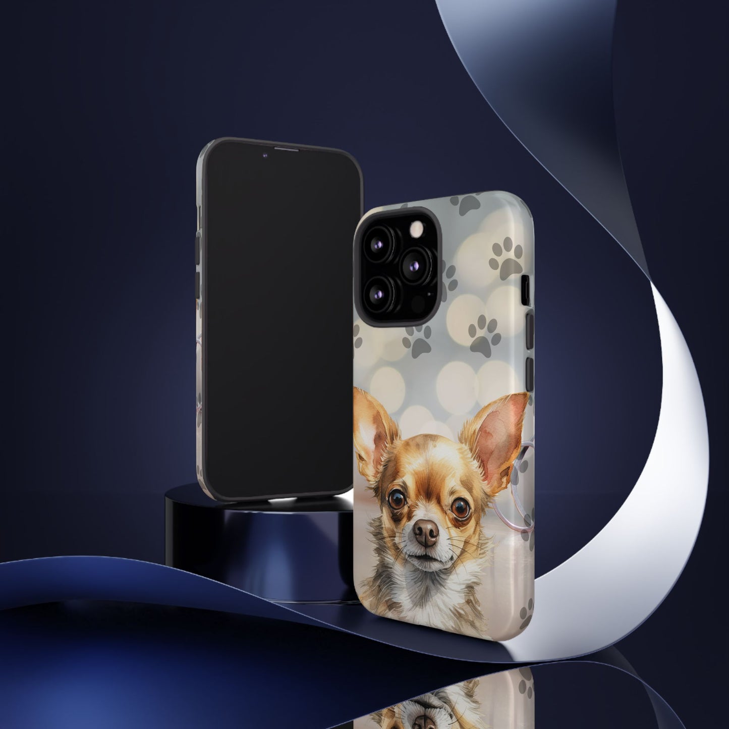 Chihuahua phone case by Tough Cases (Apple iPhone, Samsung Galaxy, and Google Pixel)