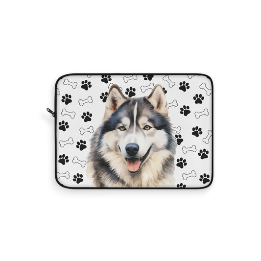 Alaskan Malamute Laptop Sleeve