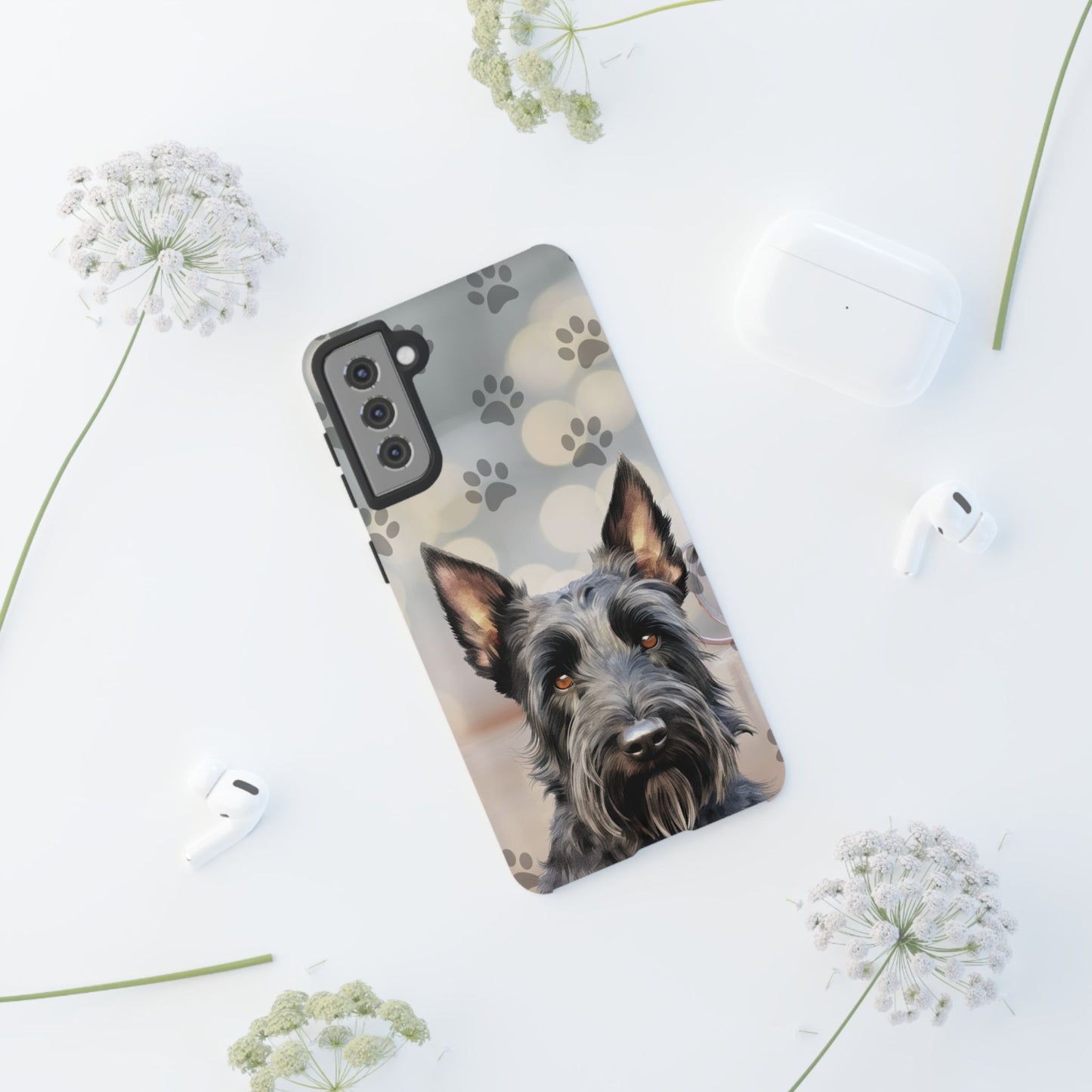 Scottish Terrier by Tough Cases (Apple iPhone, Samsung Galaxy, and Google Pixel)