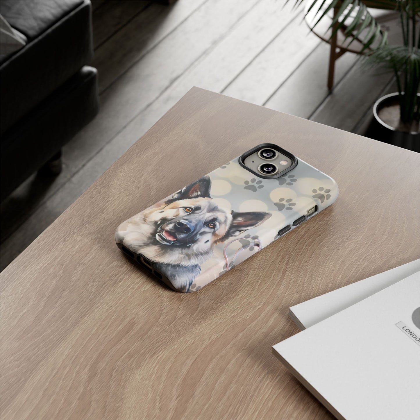 Norwegian Elkhound by Tough Cases (Apple iPhone, Samsung Galaxy, and Google Pixel)