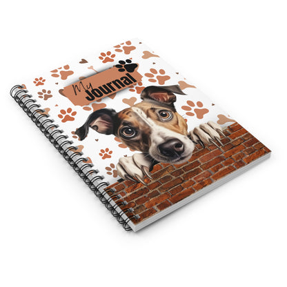Greyhound Spiral Notebook - Ruled Line