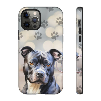 Staffordshire Bull Terrier by Tough Cases (Apple iPhone, Samsung Galaxy, and Google Pixel)