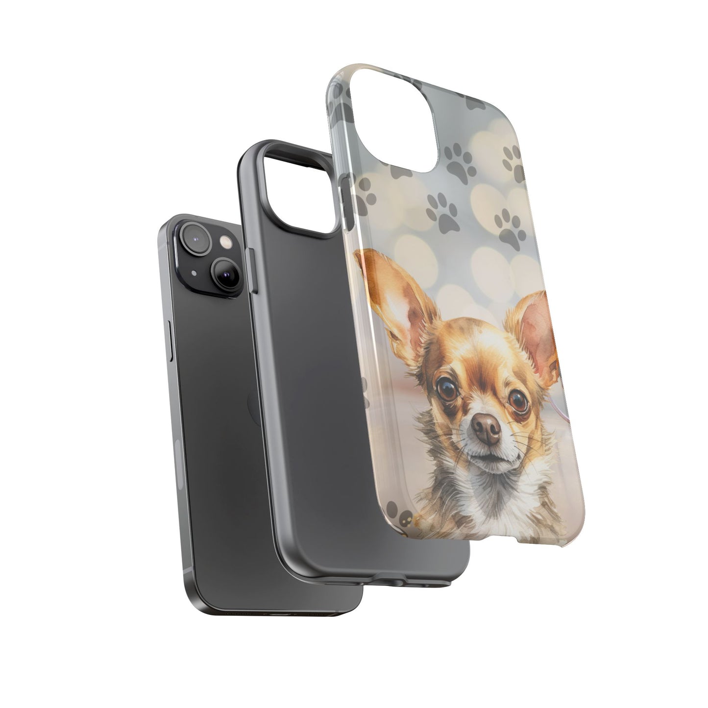 Chihuahua phone case by Tough Cases (Apple iPhone, Samsung Galaxy, and Google Pixel)