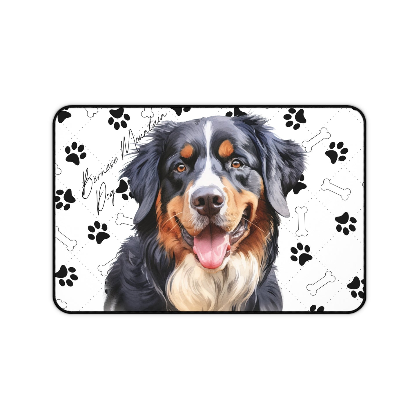 Bernese Mountain Dog Desk Mat
