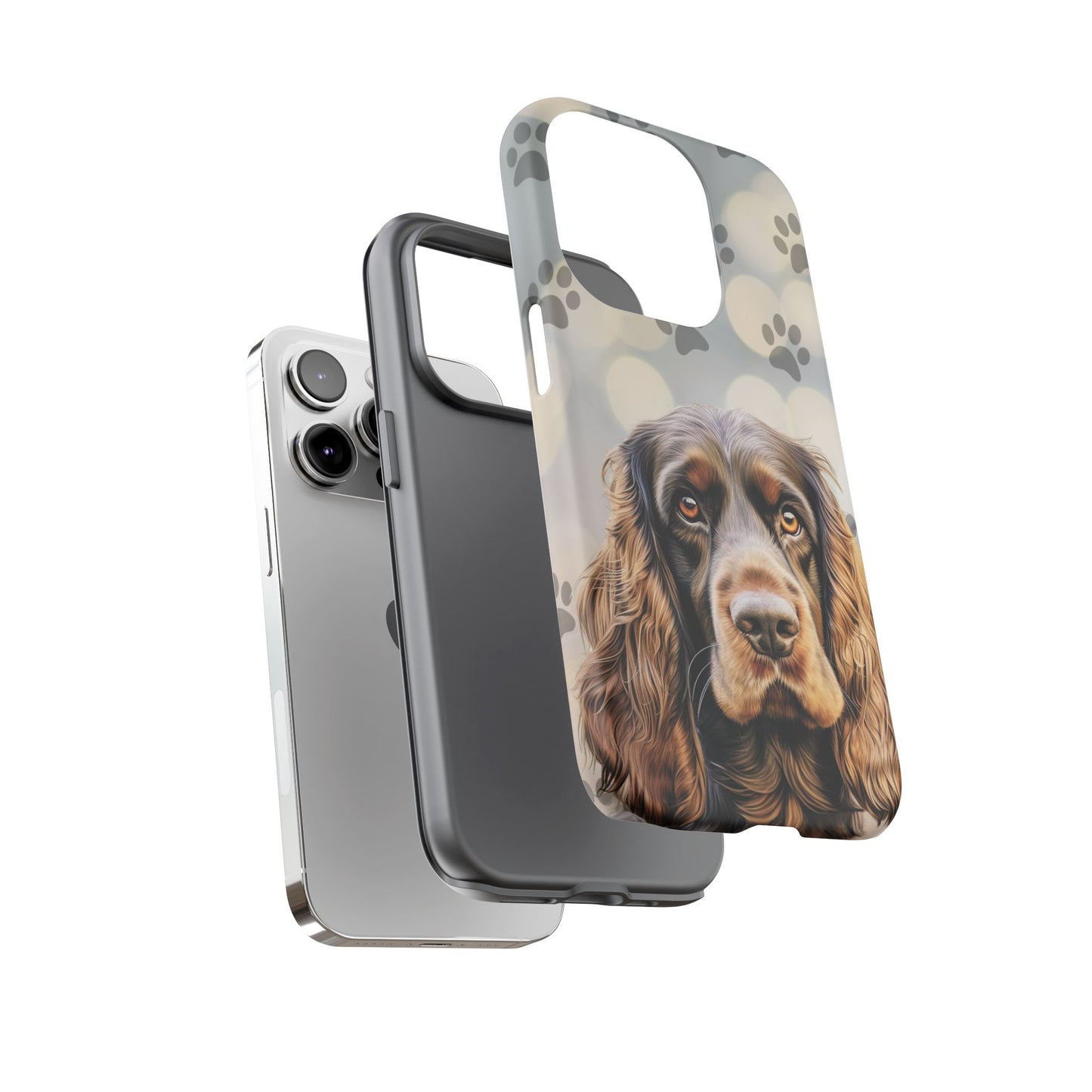 English Cocker Spaniel Phone Case by Tough Cases (Apple iPhone, Samsung Galaxy, and Google Pixel)