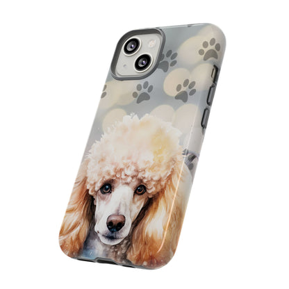 Poodle Phone Case by Tough Cases (Apple iPhone, Samsung Galaxy, and Google Pixel )