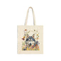 Siberian Huskey Canvas Tote Bag