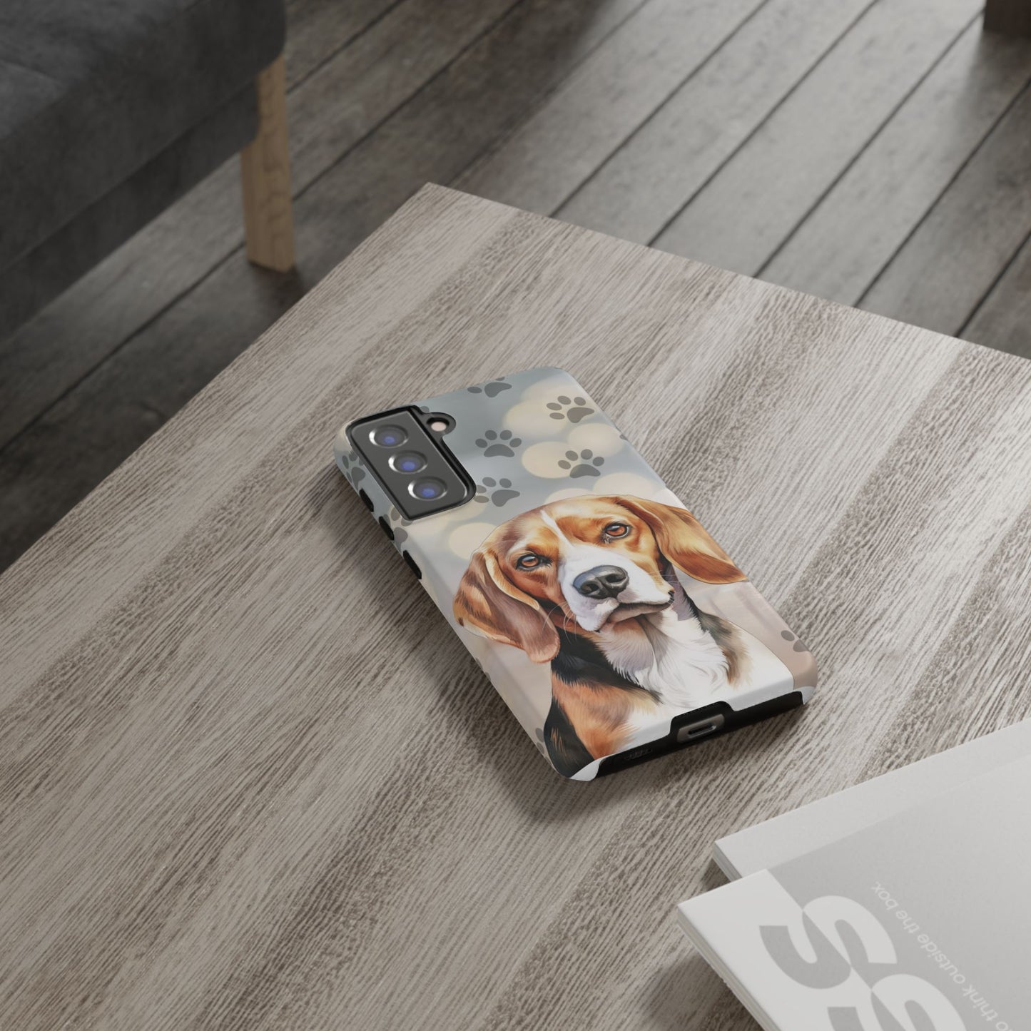 Beagle Phone Case by Tough Cases (Apple iPhone, Samsung Galaxy, and Google Pixel) Beagle