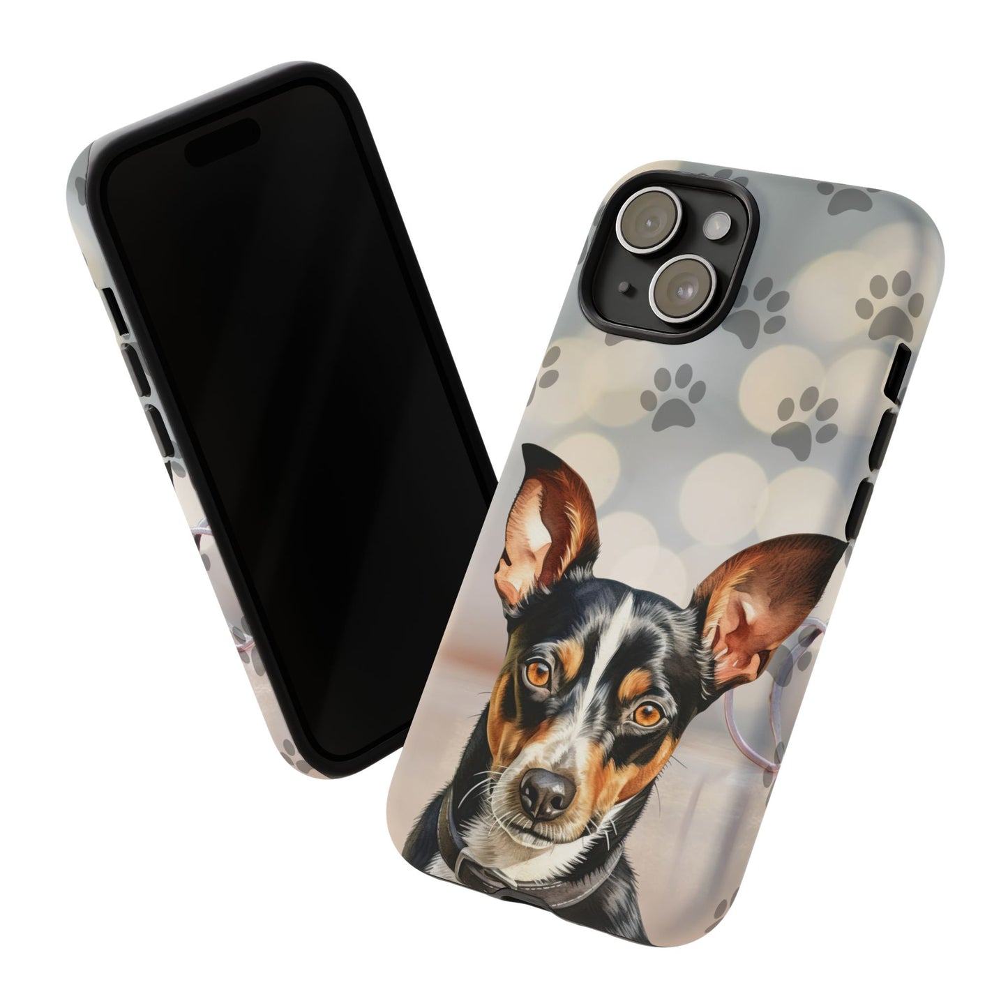 Rat Terrier by Tough Cases a (Apple iPhone, Samsung Galaxy, and Google Pixel)