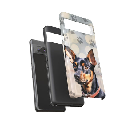 Miniature Pinscher by Tough Cases (Apple iPhone, Samsung Galaxy, and Google Pixel)