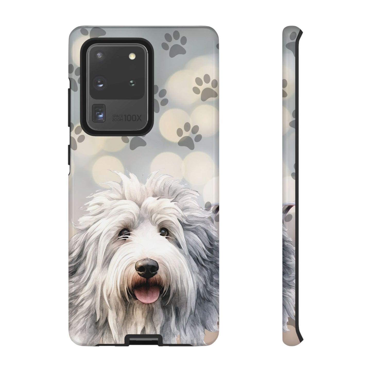 Old English Sheepdog by Tough Cases (Apple iPhone, Samsung Galaxy, and Google Pixel devices)
