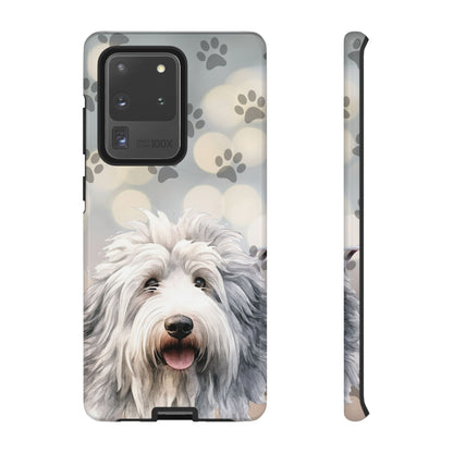 Old English Sheepdog by Tough Cases (Apple iPhone, Samsung Galaxy, and Google Pixel devices)