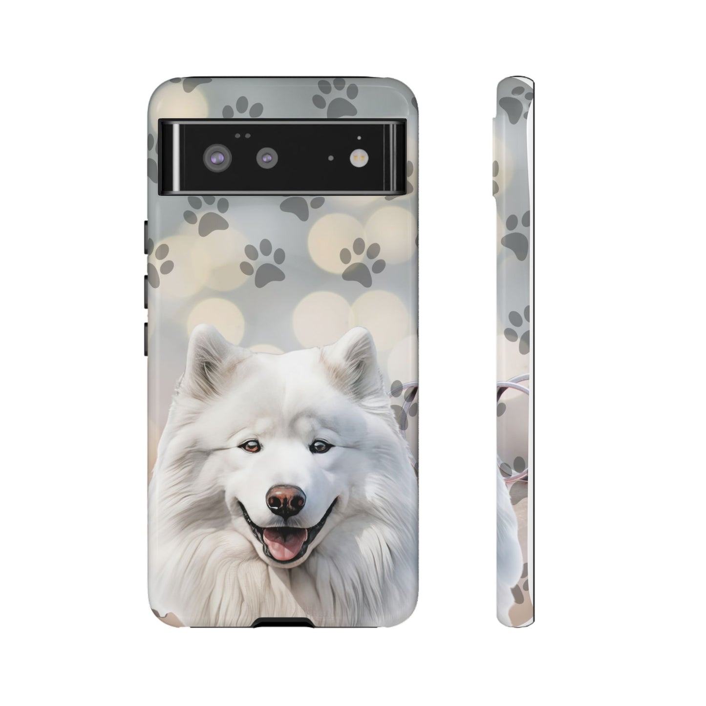 Samoyed Phone Case by Tough Cases (Apple iPhone, Samsung Galaxy, and Google Pixel)