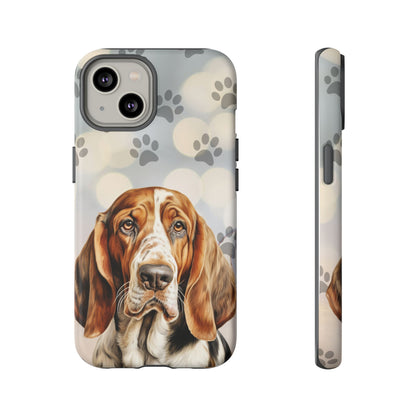 Basset Hound Phone Case by Tough Cases (Apple iPhone, Samsung Galaxy, and Google Pixel)