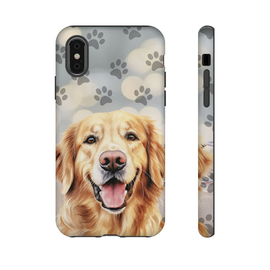 Golden Retriever Phone Case by Tough Cases (Apple iPhone, Samsung Galaxy, and Google Pixel)