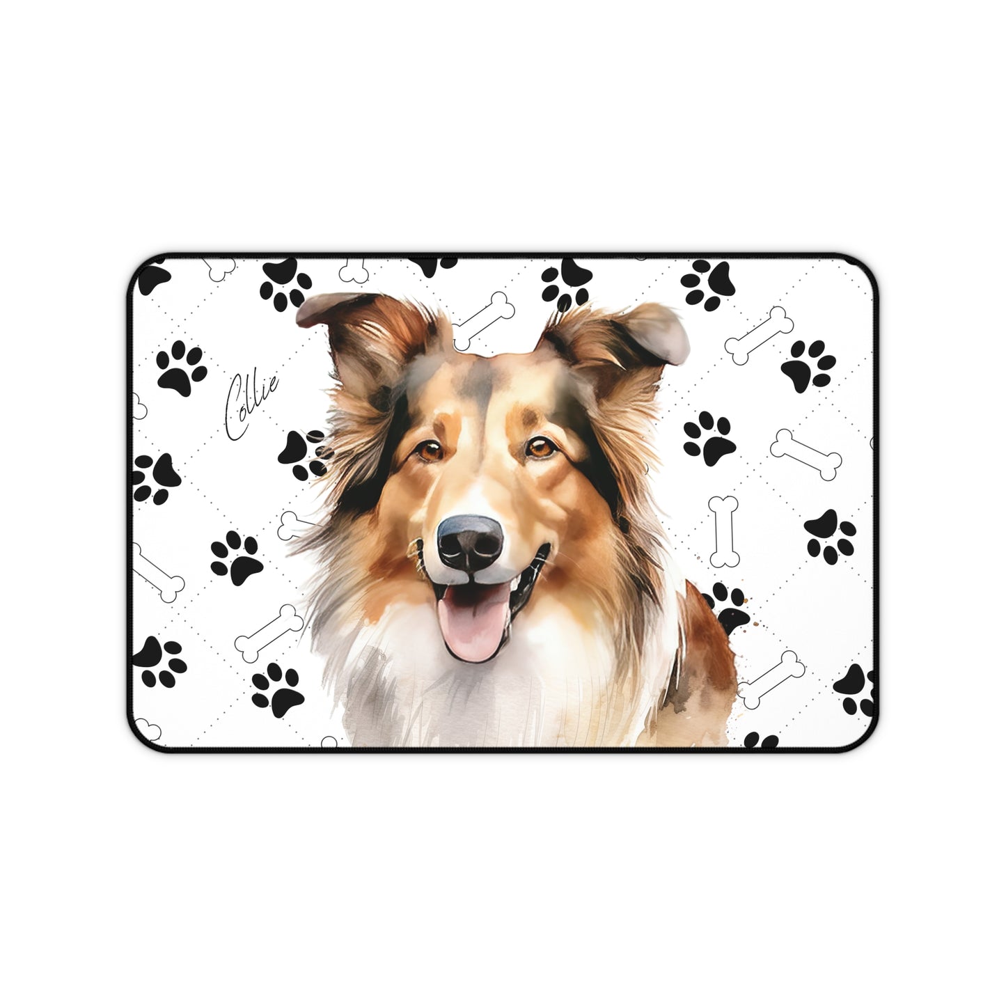 Collie Desk Mat
