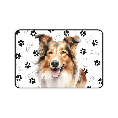Collie Desk Mat
