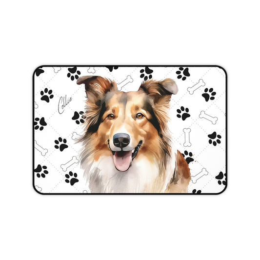 Collie Desk Mat