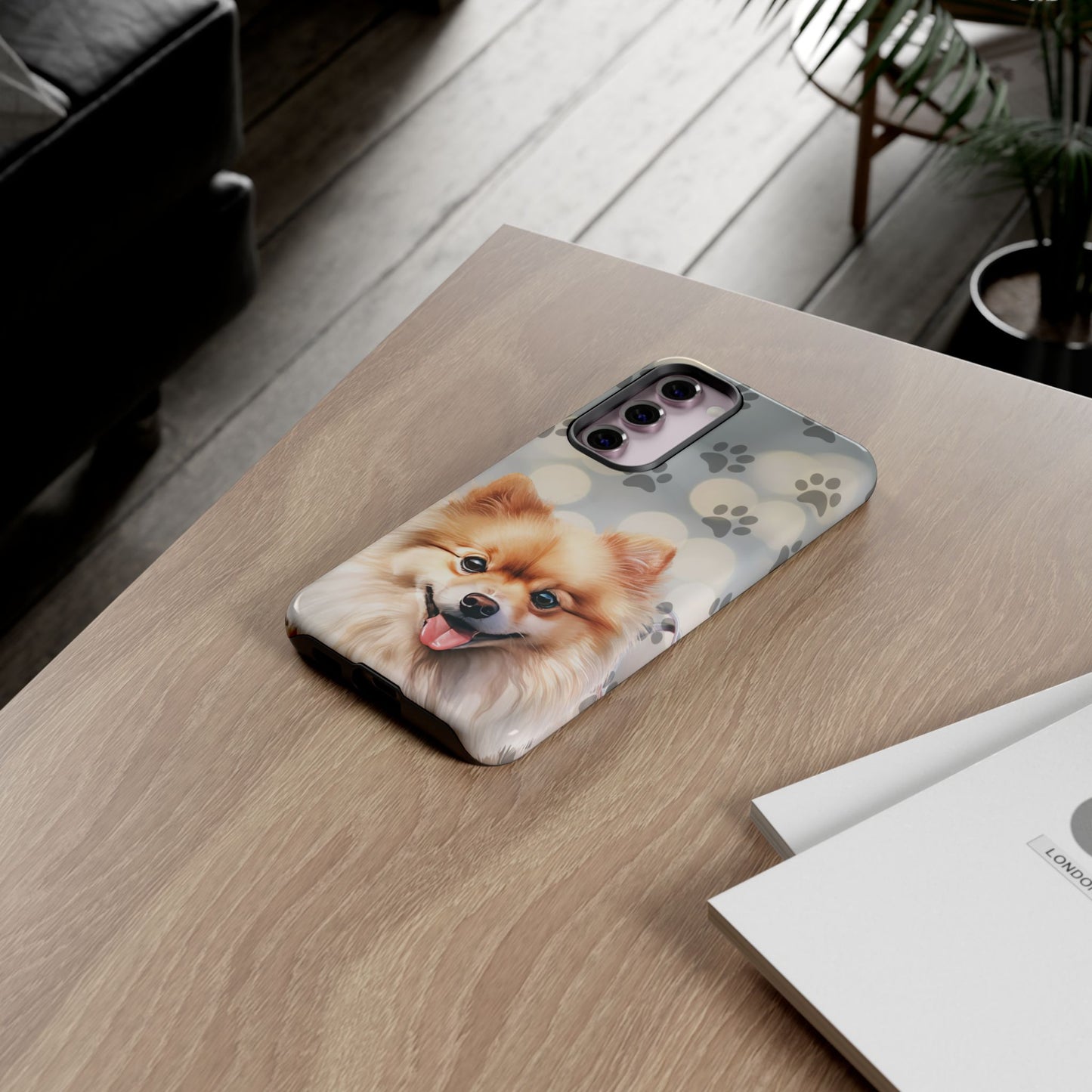 Pomeranian by Tough Cases (Apple iPhone, Samsung Galaxy, and Google Pixel)