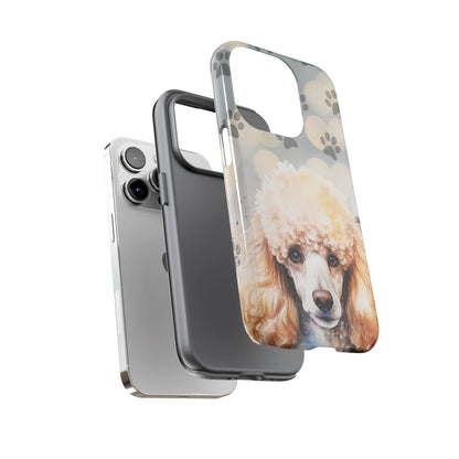 Poodle Phone Case by Tough Cases (Apple iPhone, Samsung Galaxy, and Google Pixel )