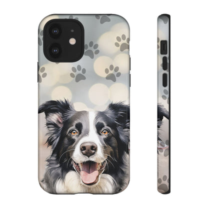 Border Collie Phone Case by Tough Cases (Apple iPhone, Samsung Galaxy, and Google Pixel)