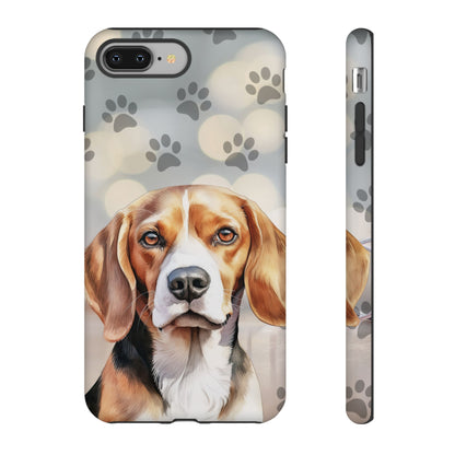 Beagle Phone Case by Tough Cases (Apple iPhone, Samsung Galaxy, and Google Pixel) Beagle