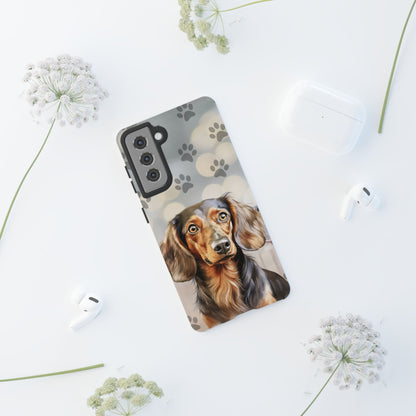 Dachshund Phone Case by Tough Cases (Apple iPhone, Samsung Galaxy, and Google Pixel)