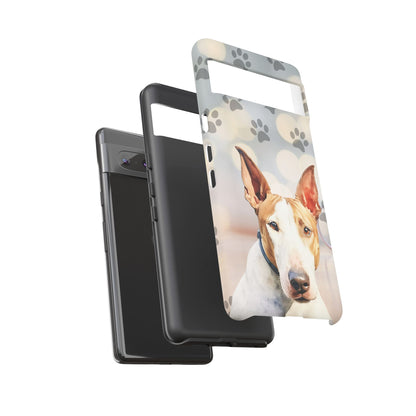 Bull Terrier Phone Case by Tough Cases (Apple iPhone, Samsung Galaxy, and Google Pixel)