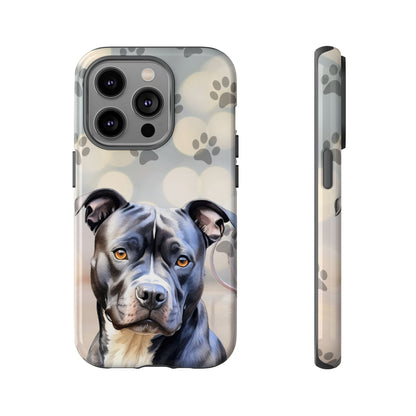 Staffordshire Bull Terrier by Tough Cases (Apple iPhone, Samsung Galaxy, and Google Pixel)