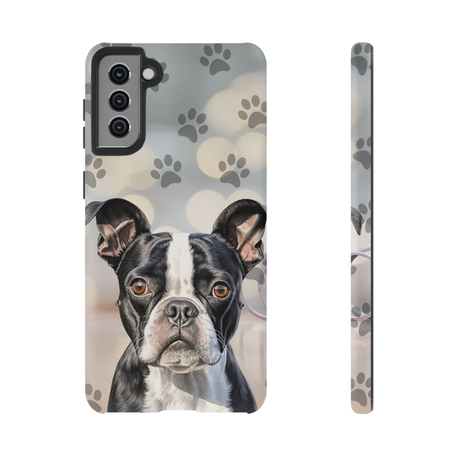 Boston Terrier Phone Case by Tough Cases (Apple iphone, Samsung galaxy, Google Pixel) Boston Terrier