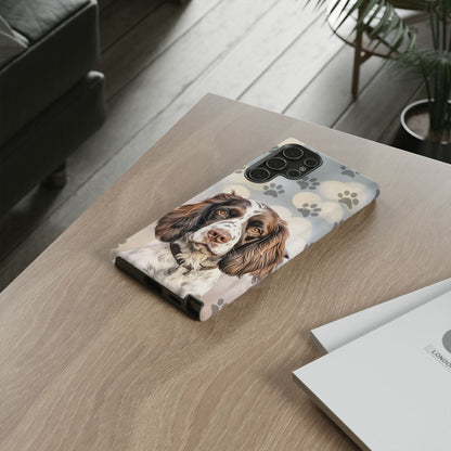 English Springer Spaniel Phone Case by Tough Cases (Apple iPhone, Samsung Galaxy, and Google Pixel)